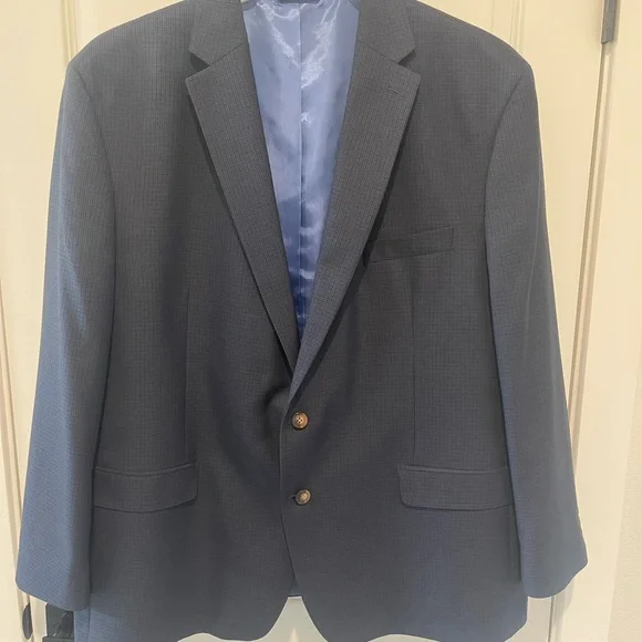 Men's Classic Navy Blazer - Picture 1 of 10